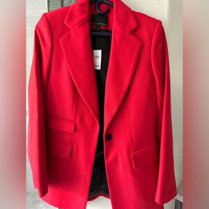 Banana Republic Red Blazer
